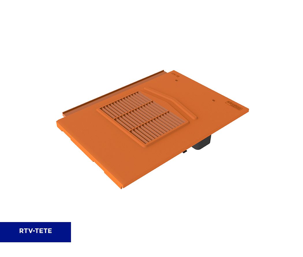 Timloc Terracotta Thin Leading Roof Tile Vent