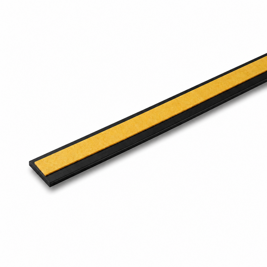 1 x 75mm Black Self-Adhesive Trim Strip x 1 Metre