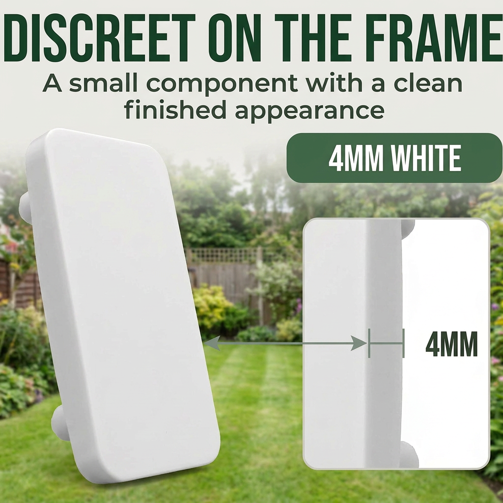 2 x 4mm White Striker Plates