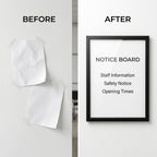 Matte Black Outdoor 720 x 295mm Display Case