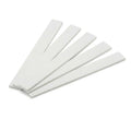 5 x 19mm White PVC Flat Bar x 1 Metre