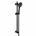 Kartell Nero Round Slide Rail Kit Matte Black