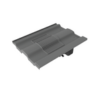Timloc Grey Castellated Roof Tile Vent