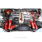 Universal Red Stage Motorsport  Engine Bay Silicone Hose Dress Up Kit   (0504) ^^