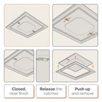 Insulated Loft Trap Door Access Hatch & Frame