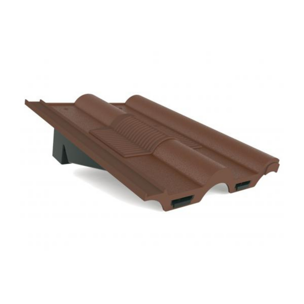 Manthorpe Brown Double Roman Tile Vent