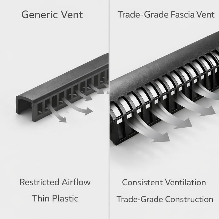 Over Fascia Vent 1 Metre x 25mm