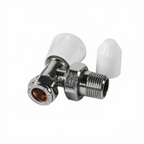Kartell Angled Radiator Valves LS/WH