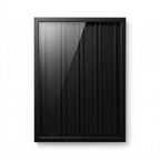 Matte Black Outdoor 720 x 295mm Display Case