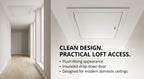 Insulated Loft Trap Door Access Hatch & Frame