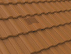 Manthorpe Terracotta Double Pantile Tile Vent