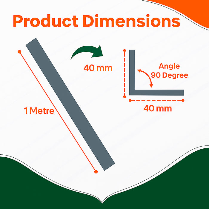 15 Pack Grey 1 Metre UPVC Plastic Rigid Angle 40 x 40mm Corner Cover Trim 90 Degree