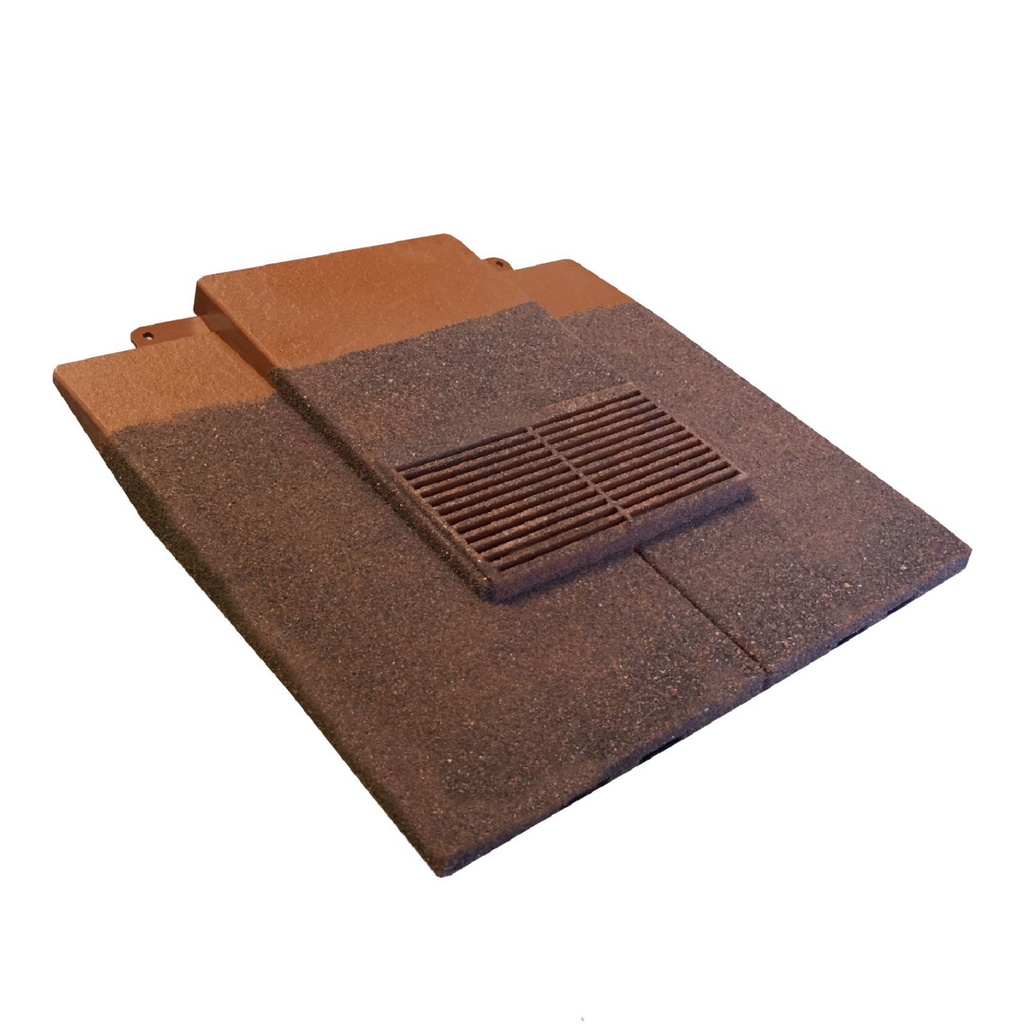 Manthorpe Granulated Light Brown Plain Tile Vent