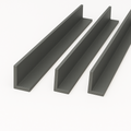 3 x Anthracite Grey Unequal Angle 50mm x 25mm x 1  Metre