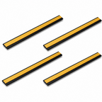 4 x 75mm Black Self-Adhesive Trim Strip x 1 Metre