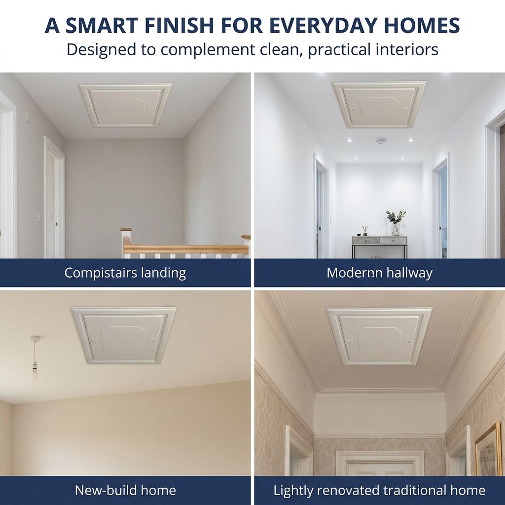 Insulated Loft Trap Door Access Hatch & Frame