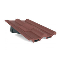 Manthorpe Antique Red Double Roman Tile Vent with Adaptor Kit for Concrete Tile Roofs