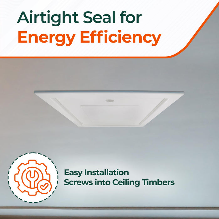 Manthorpe GL250-03 Insulated Loft Trap Door 562 x 726mm Hinged Hatch