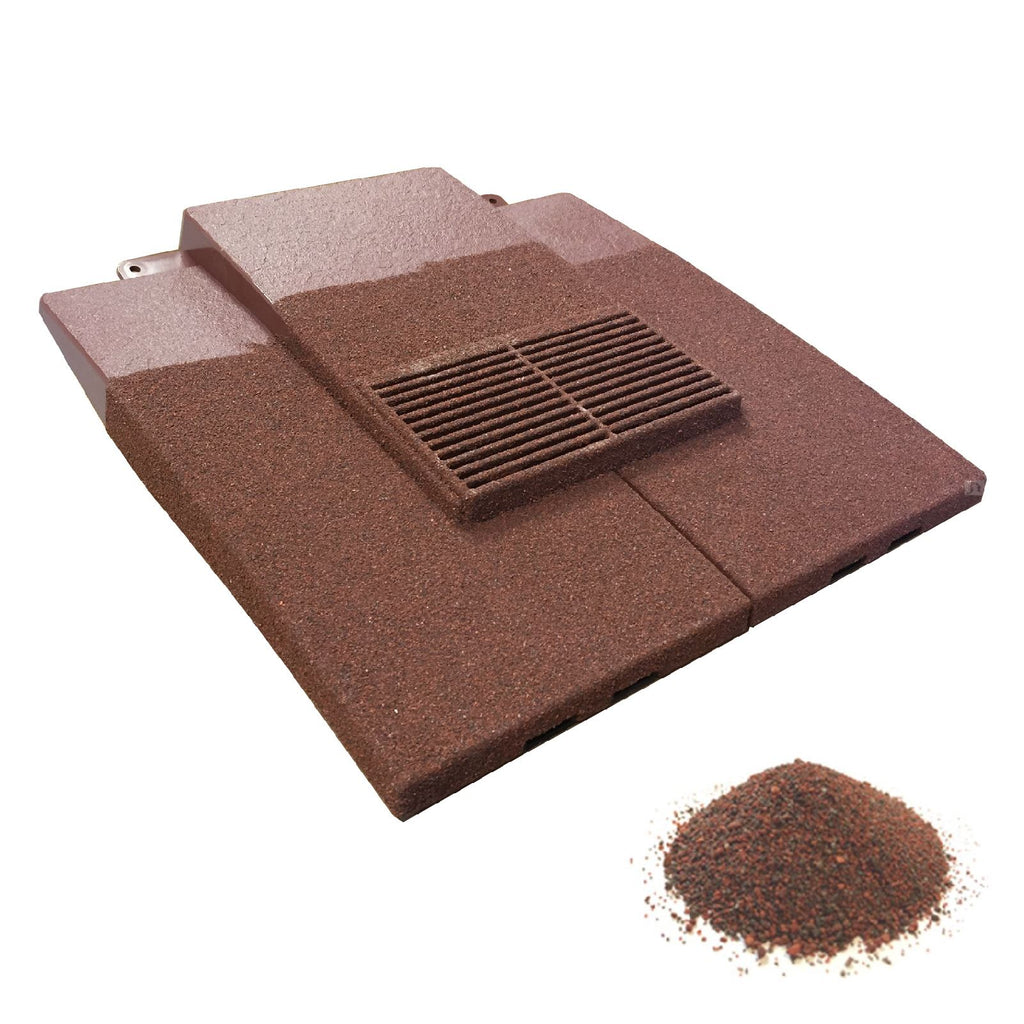 Manthorpe Granulated Old Red Plain Tile Vent