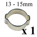 1 x W1 Double Ear Clamps  [ 13 - 15mm ] ^^