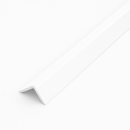 White 1 Metre UPVC Angle 25mm x 25mm Corner Trim