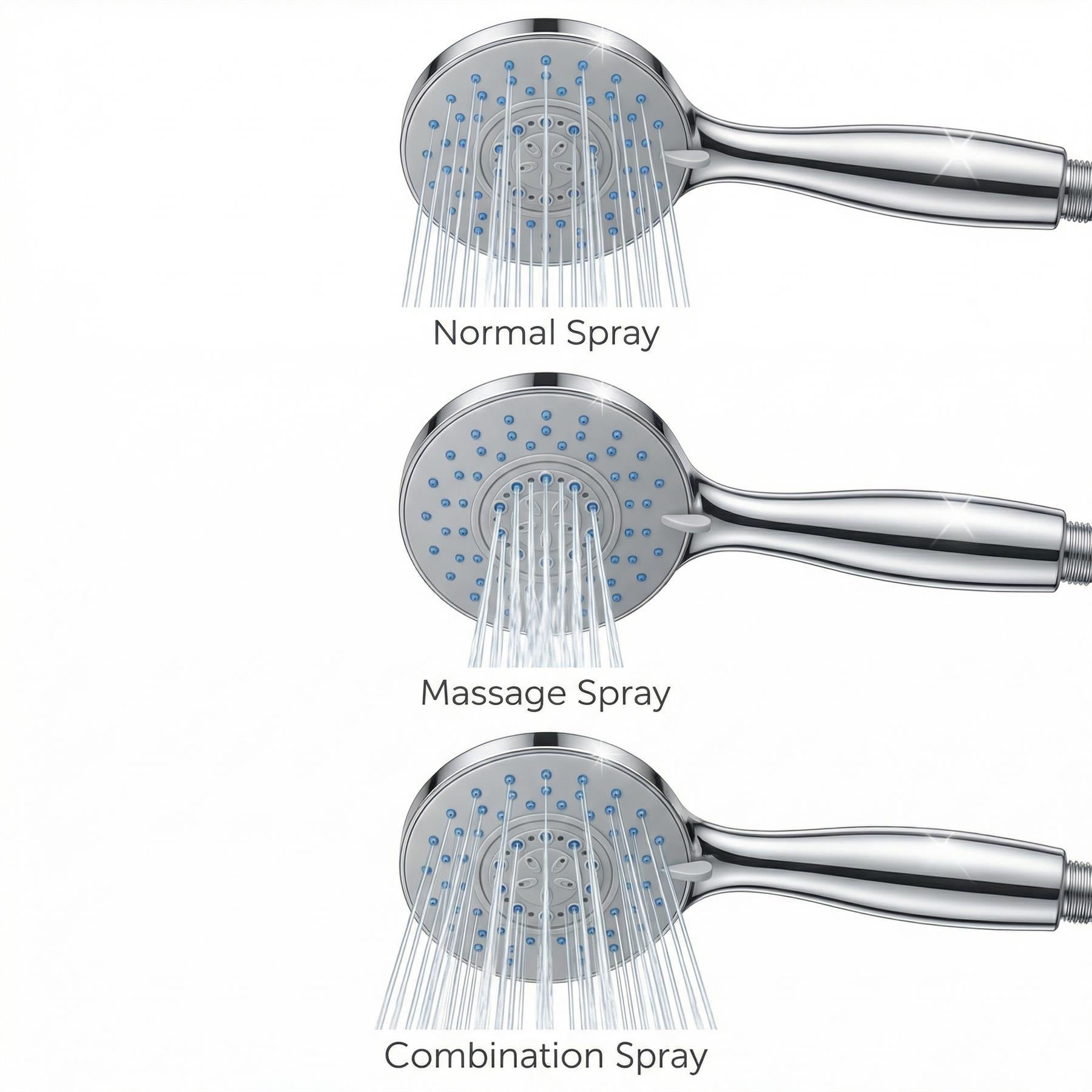 Kartell Deluge Chrome Shower Head