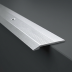 4 x Aluminium Vinyl Edge Floor Transition Strip, 28mm x 6mm x 89.5cm DIY Low Profile Floor Trim for Finishing and Edge Protection