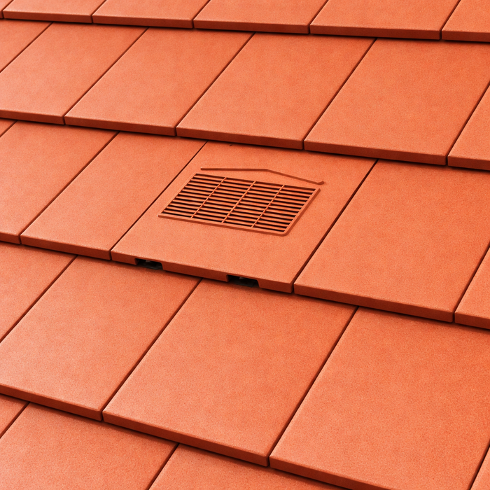Timloc Grey Non Profile Roof Tile Vent with Adapter