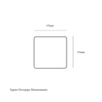 1 x Black Square 65mm Downpipe Bracket Freeflow