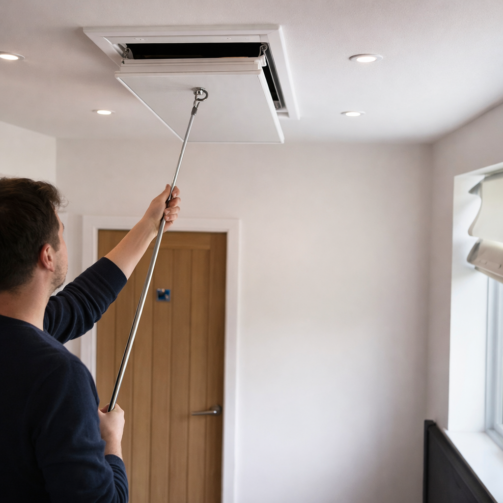Insulated Loft Trap Door Access Hatch & Frame