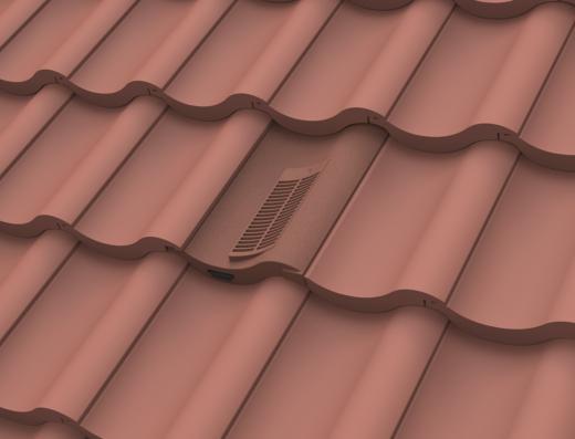 Manthorpe Antique Red Single Pantile Roof Tile Vent, Marley Anglia, Redland Fenland & Sandtoft