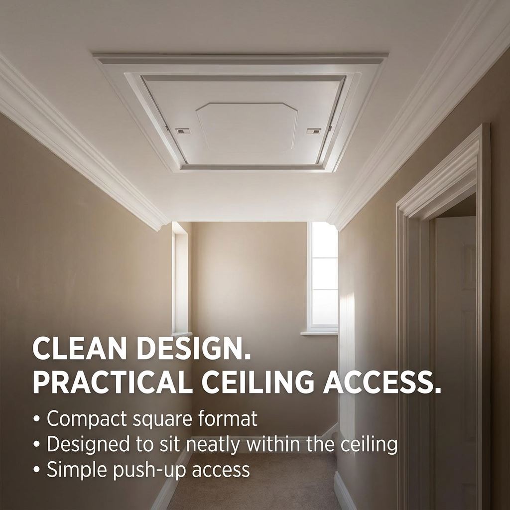 Insulated Loft Trap Door Access Hatch & Frame