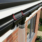 5m Squareline Gutter Running Outlet Kit