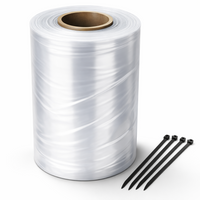 15 Metre Temporary Rainwater Downpipe 5 Inch 250 Gauge Kit