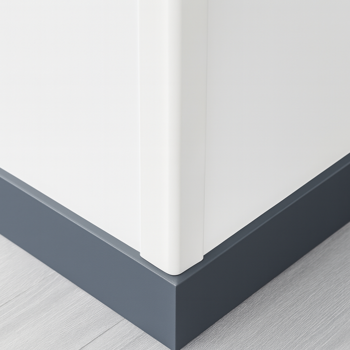 White 1 Metre UPVC Angle 50 x 50mm Corner Trim