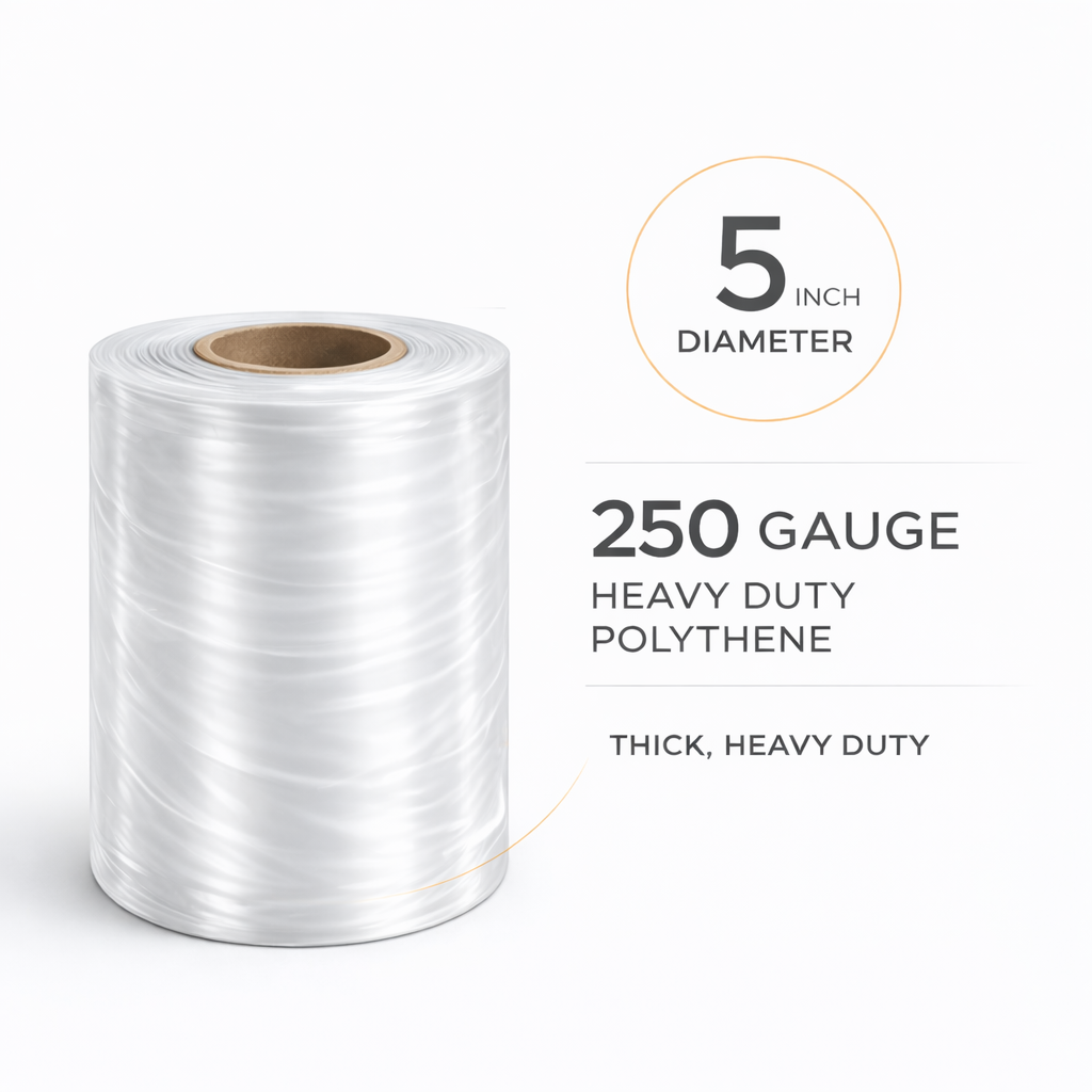 30 Metre Temporary Rainwater Downpipe 5 Inch 250 Gauge Kit