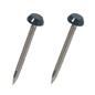 50 x 30mm Anthracite Grey UPVC Poly Top Pins [B&N] (0073)
