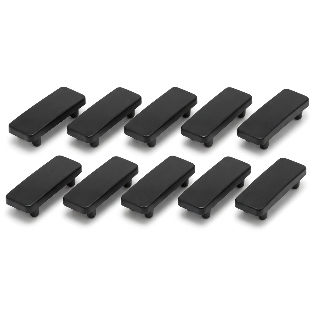 10 x 6mm Black Striker Plates
