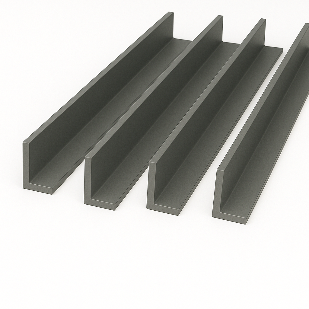 4 x Anthracite Grey Unequal Angle 70mm x 30mm x 1 Metre — Homesmart
