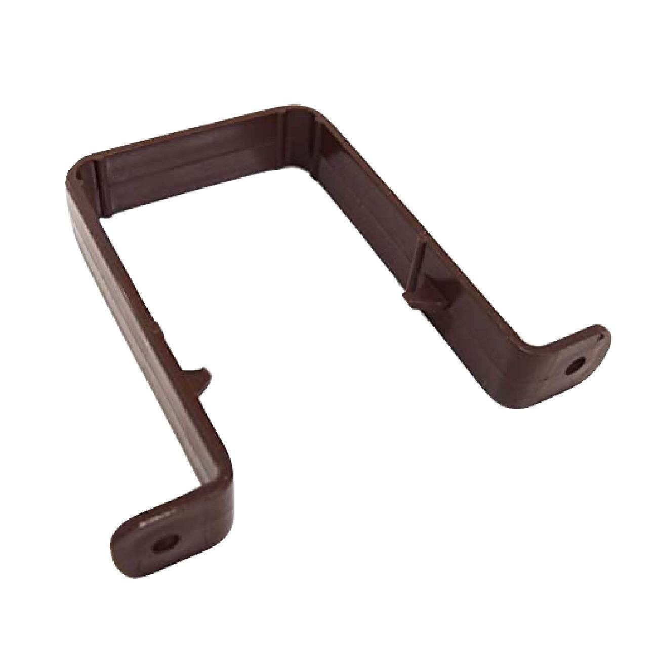1 x Brown Square 65mm Downpipe Bracket Freeflow
