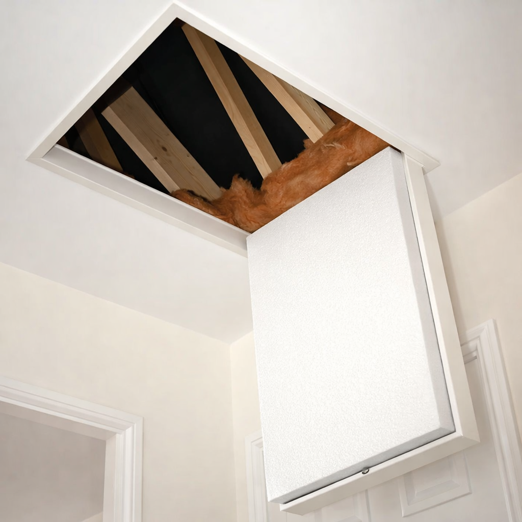 Insulated Loft Trap Door Access Hatch & Frame