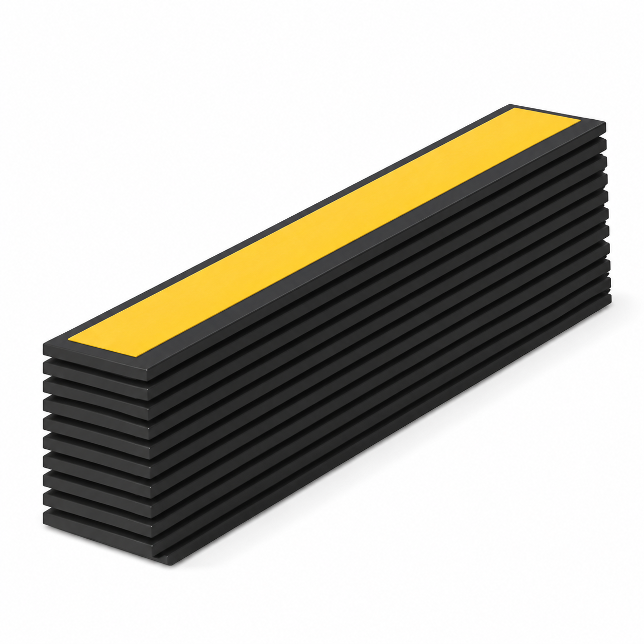10 x 75mm Black Self-Adhesive Trim Strip x 1 Metre