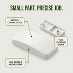 20 x 6mm White Striker Plates