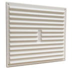 9" x 9" Extendable Combination Cavity Wall Sleeve Vent with Buff Air Bricks