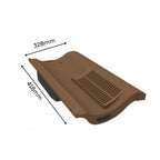 Manthorpe Brown Single Pantile Tile Vent with Adaptor Kit for Concrete Tile Roofs