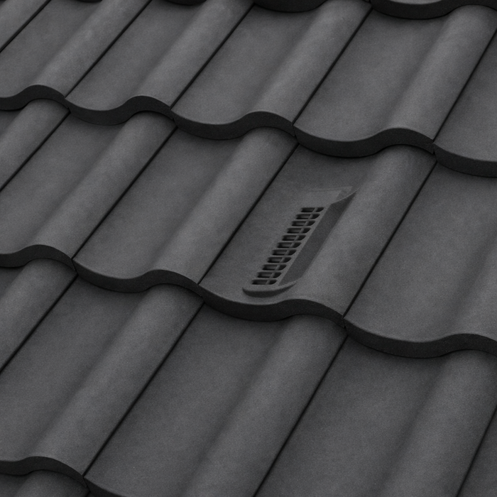 Timloc Grey Single Pantile Roof Tile Vent