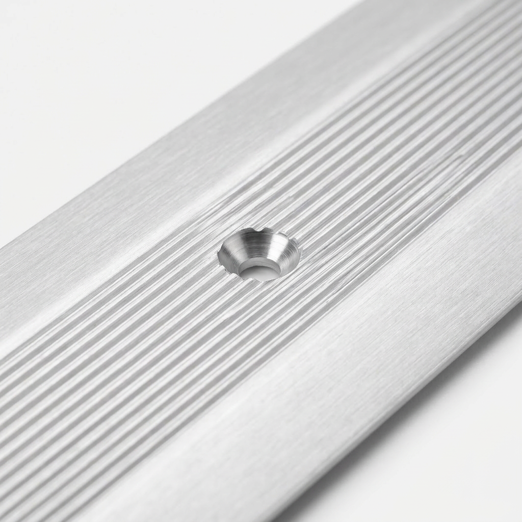 4 x Aluminium Flooring Cover Edge 60mm x 89.5cm