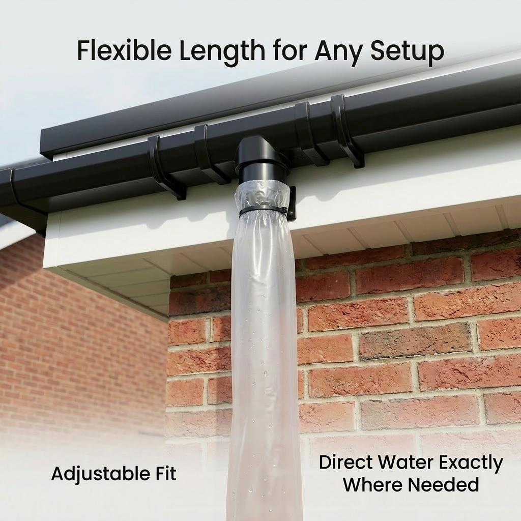 30m Squareline Gutter Running Outlet Kit