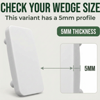 20 x 5mm White Striker Plates