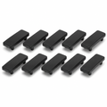10 x 5mm Black Striker Plates